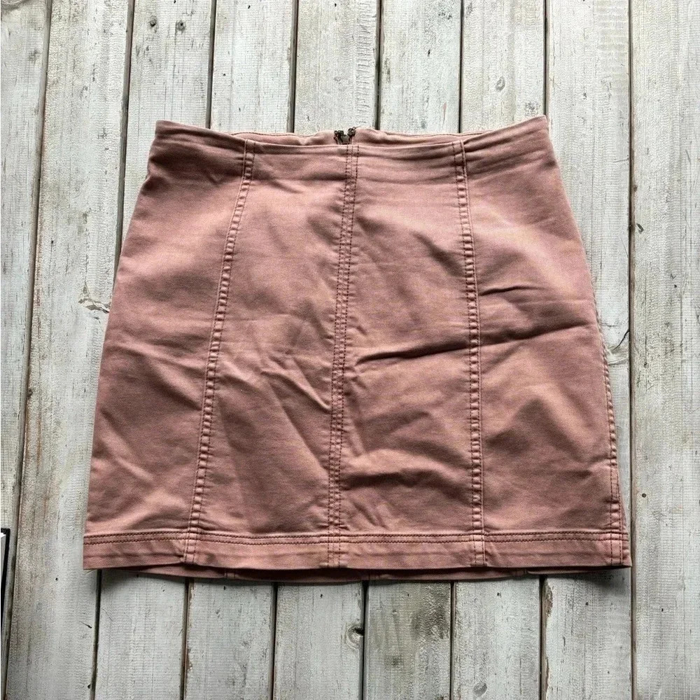 Free People, Modern Femme, desert rose/blush pink, zip back, size 12 - Picture 3 of 11